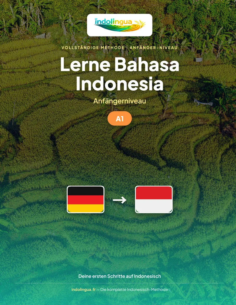Lerne Bahasa Indonesia — Anfänger-Niveau