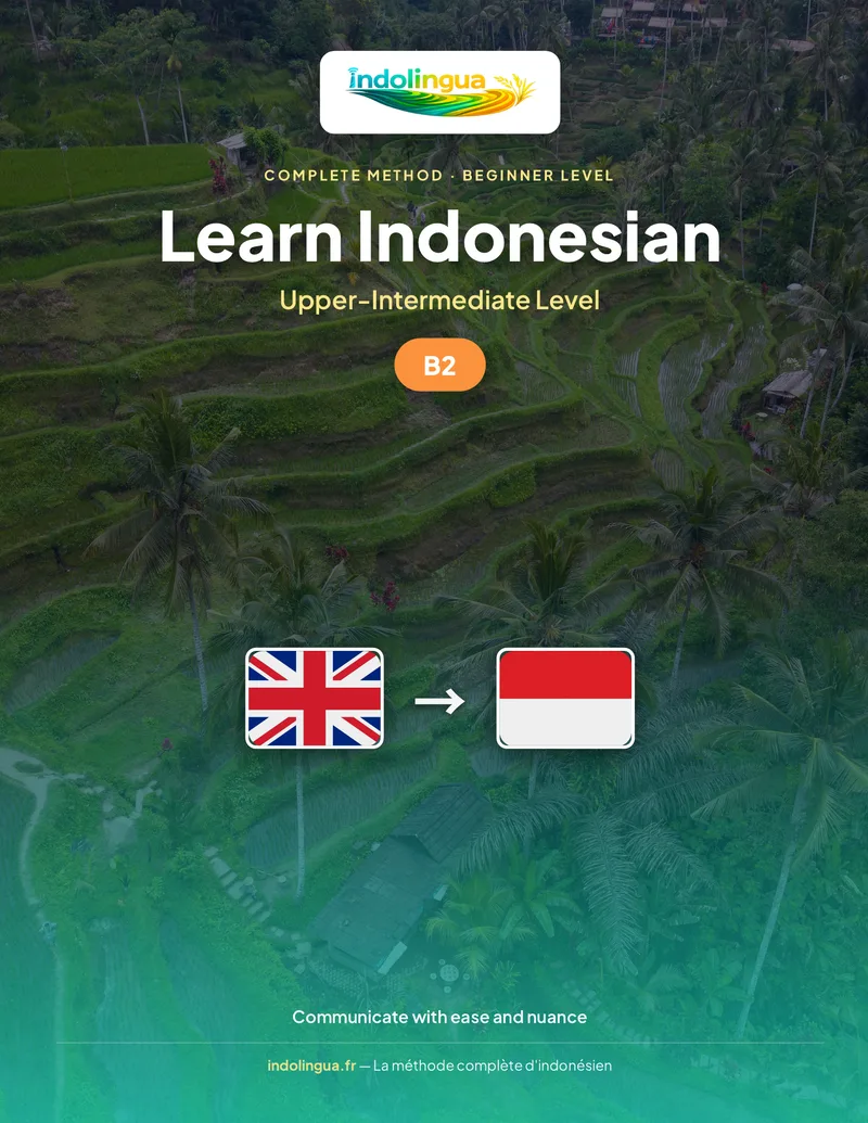 Learn Indonesian — Upper-Intermediate Level