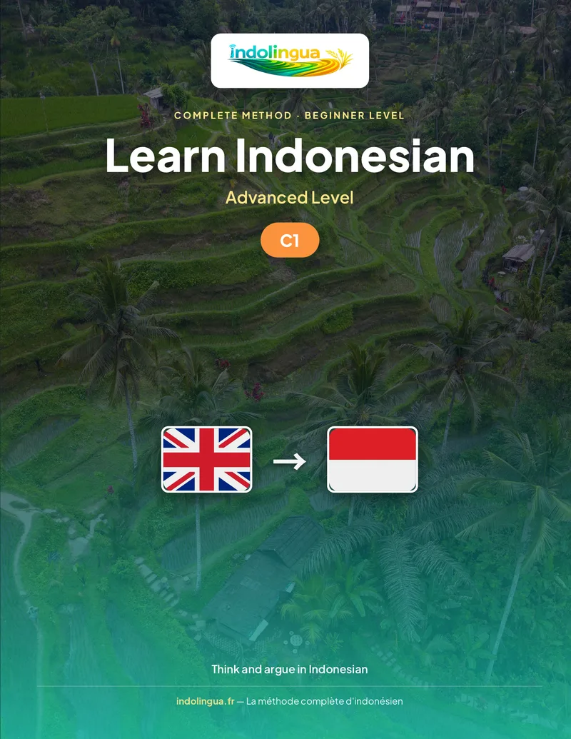 Learn Indonesian — Advanced Level