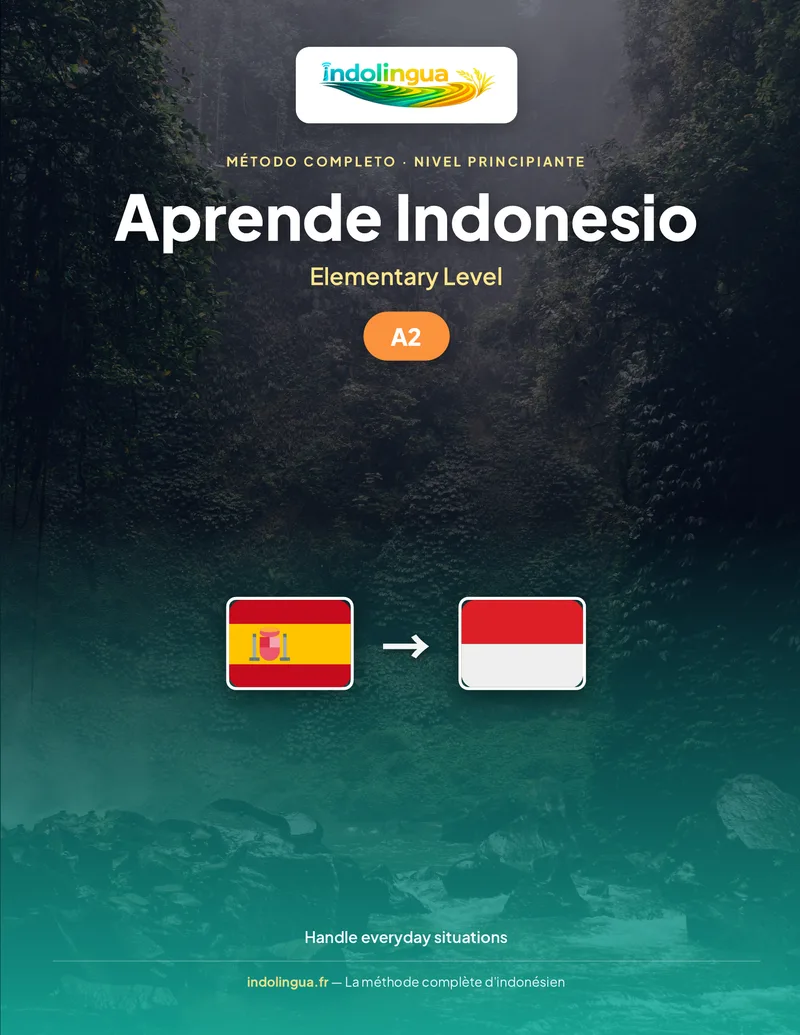 Aprende Indonesio — Nivel Elemental