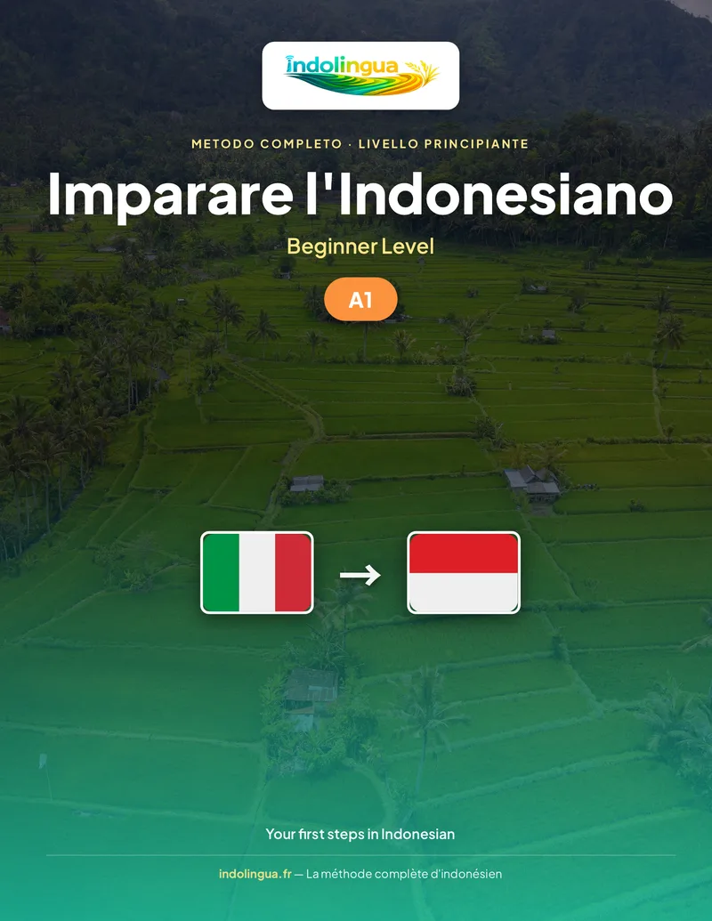 Imparare l'Indonesiano — Livello Principiante