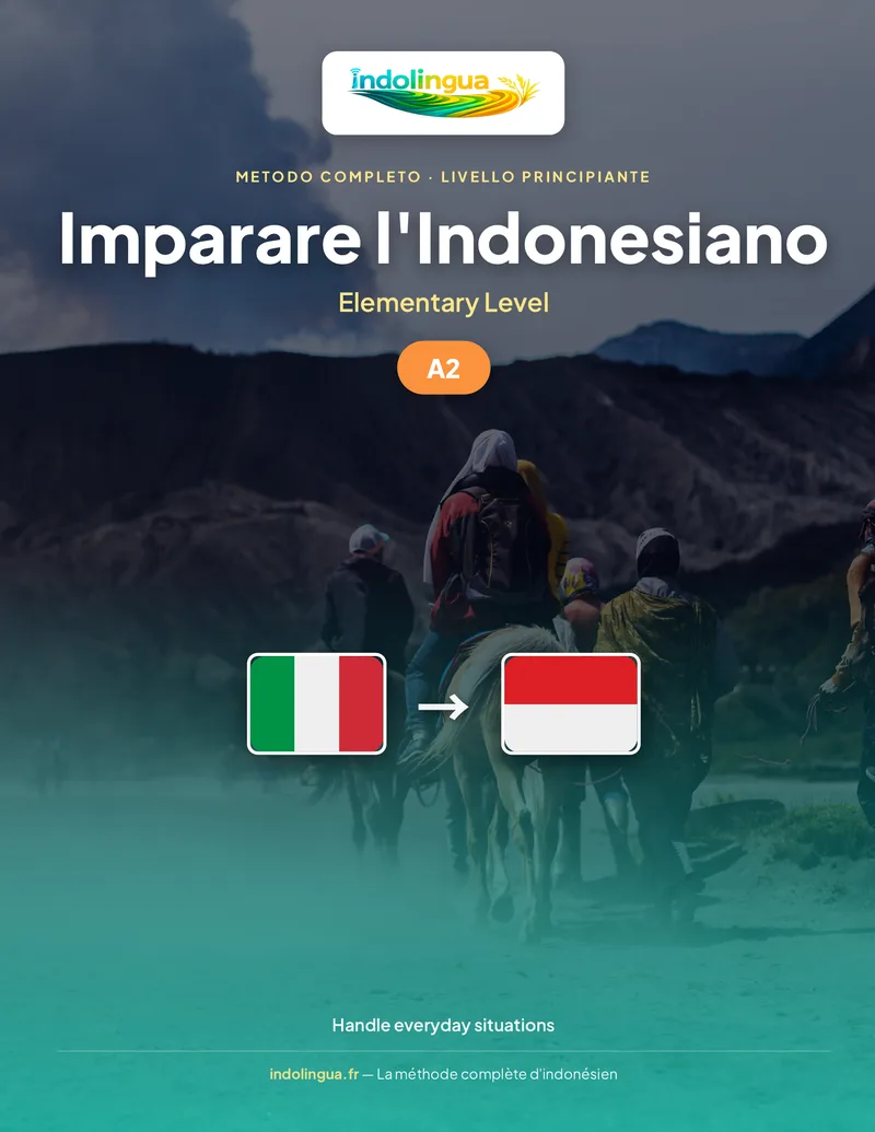 Imparare l'Indonesiano — Livello Elementare