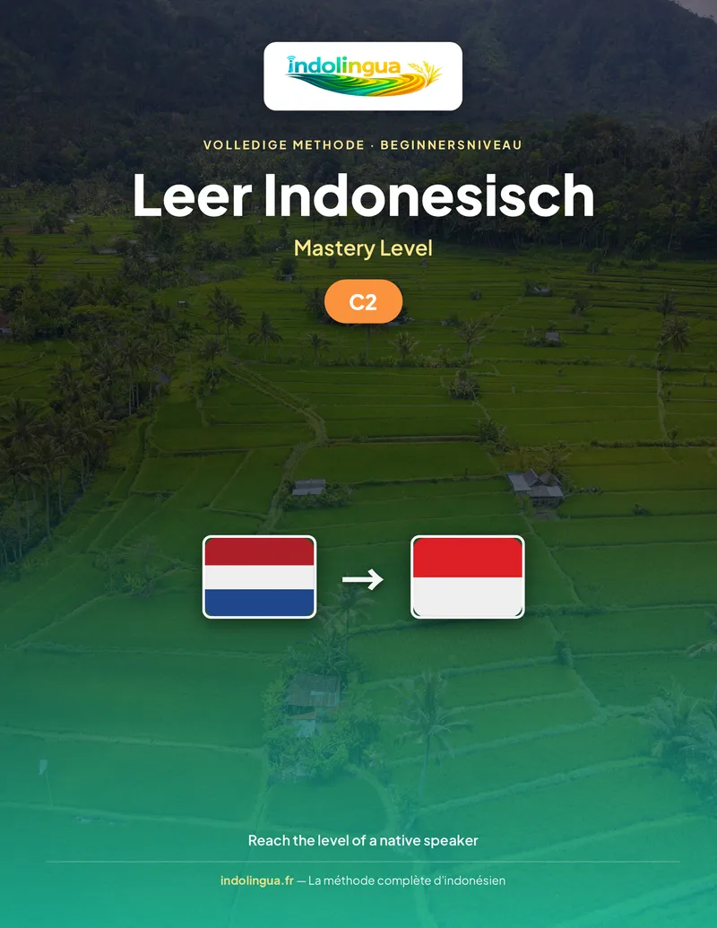 Leer Indonesisch — Beheersingsniveau